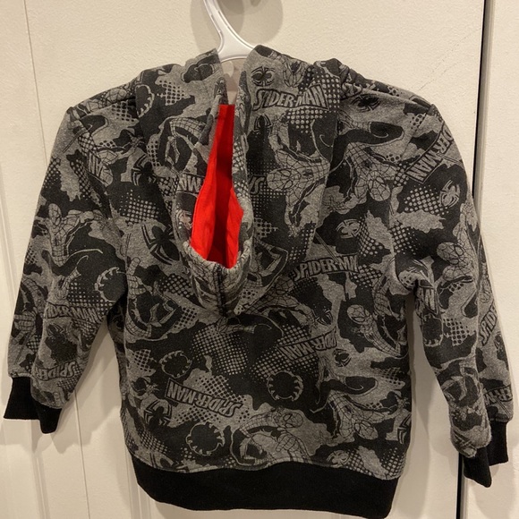 Marvel Spider-Man Black & Grey Hoodie - Picture 6 of 7